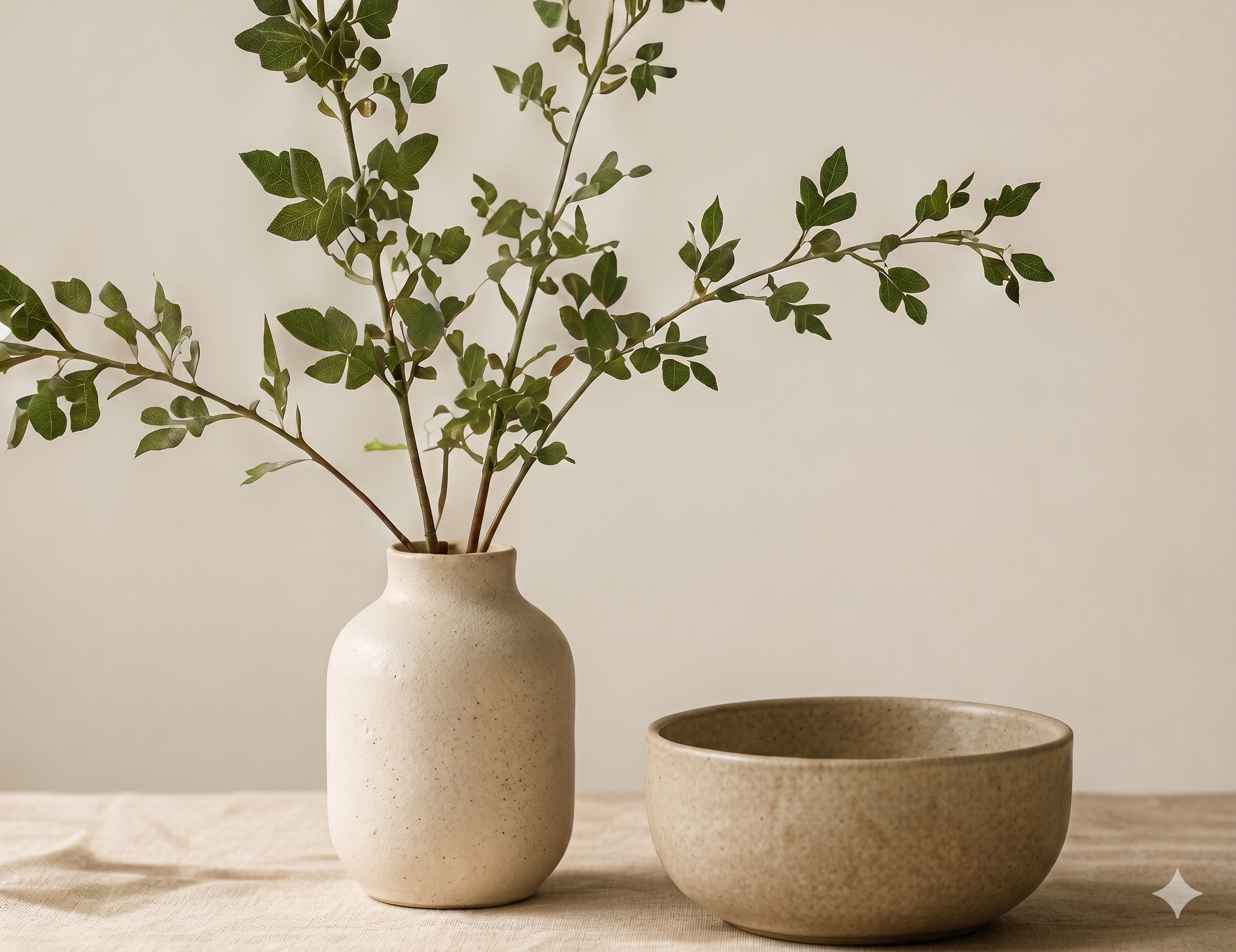 Natural elements bring balance and freshness