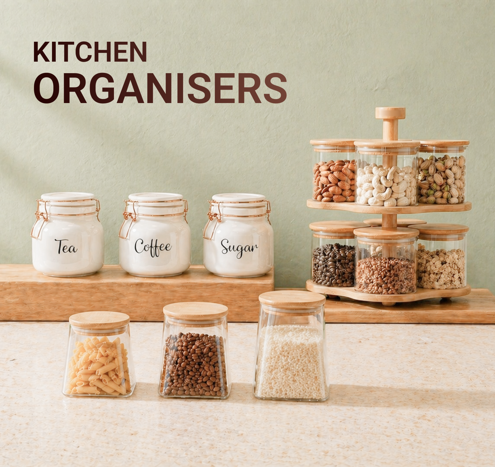 OUR Kitchen Organisers COLLECTION