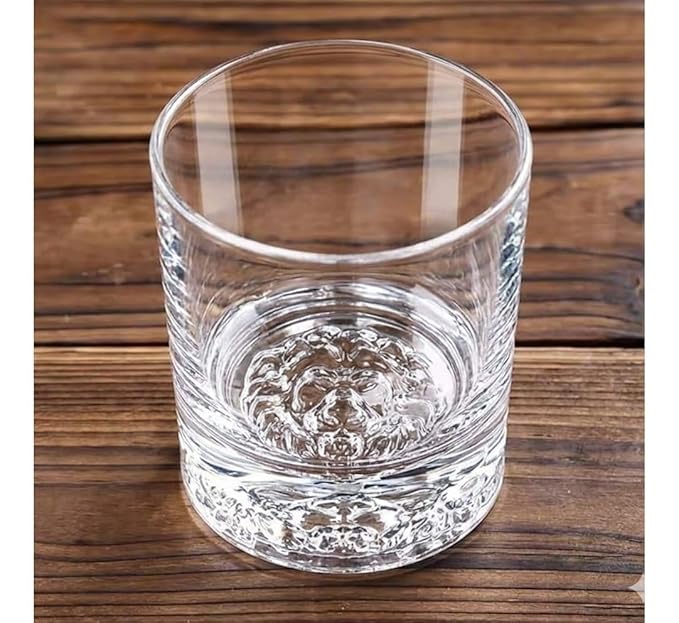 Lion Base Whiskey Glass Gift Set of 6 for Men (310 ml)  - image 1