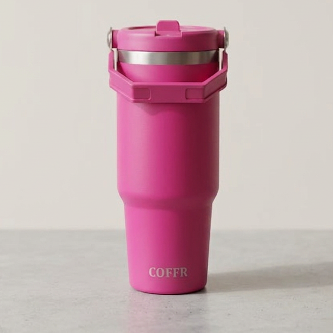Pink 890 ML Tumbler - image 2