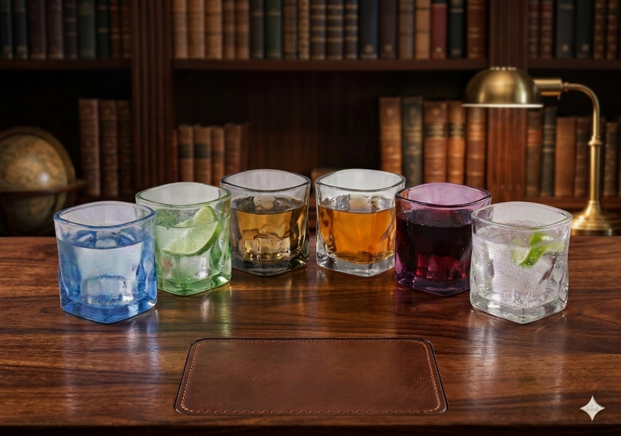 280ml Mix Color Glassware – Set of 6  - image 4
