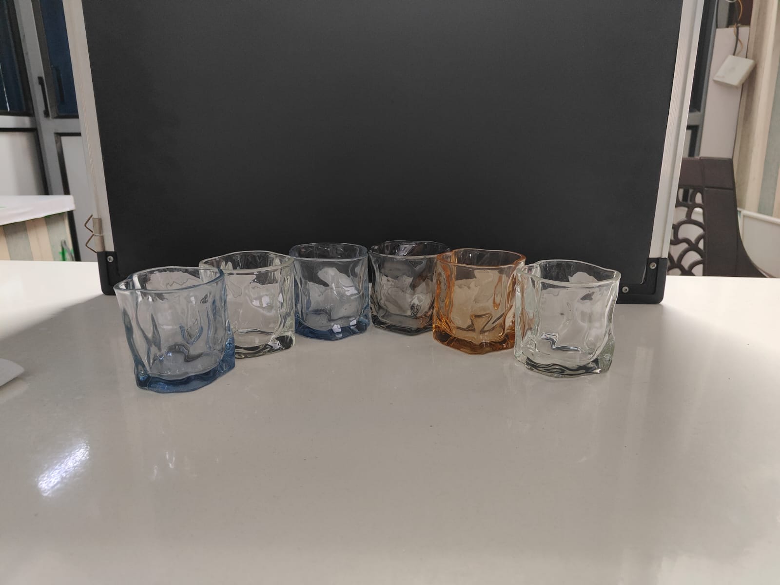 280ml Mix Color Glassware – Set of 6  - image 2